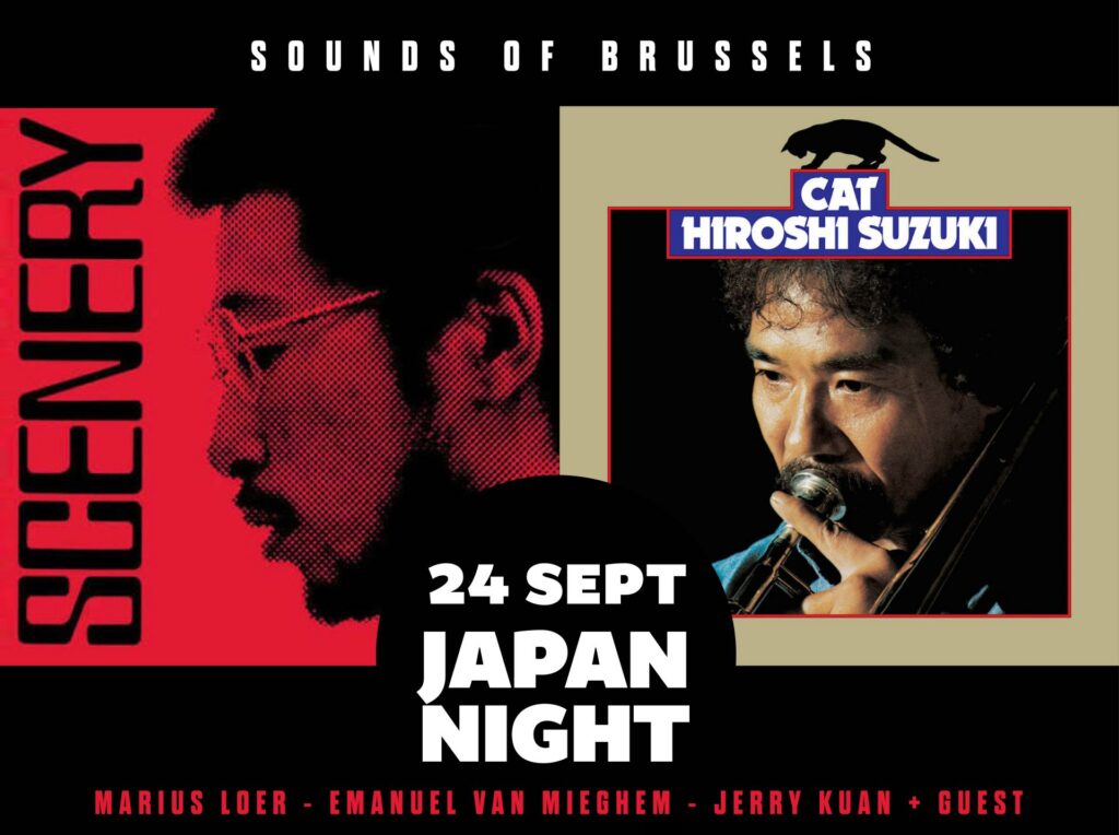 JAPAN NIGHT – from jazz to funk artwork from Sounds Jazz Club